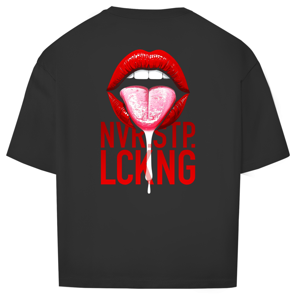 "NRV-STP-LCKNG" - Oversize T-Shirt