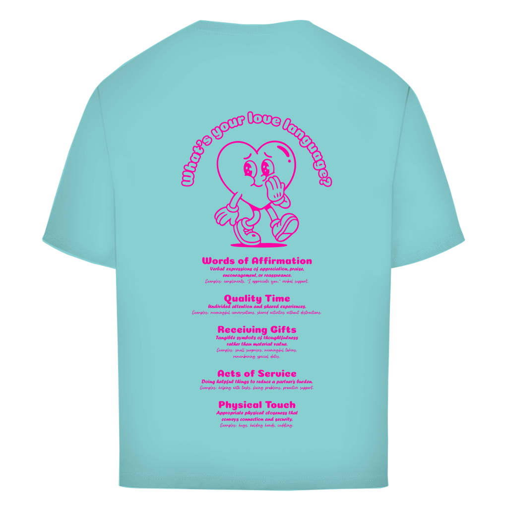 "LOVE LANGUAGE" - Oversize T-Shirt