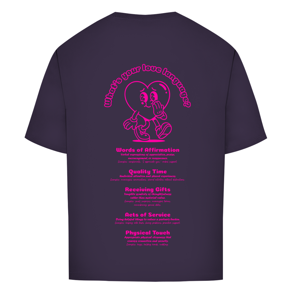 "LOVE LANGUAGE" - Oversize T-Shirt