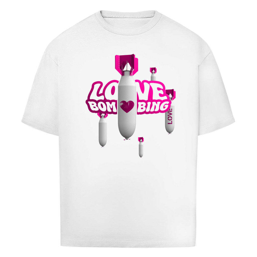 "LOVE BOMBING" - Oversize T-Shirt