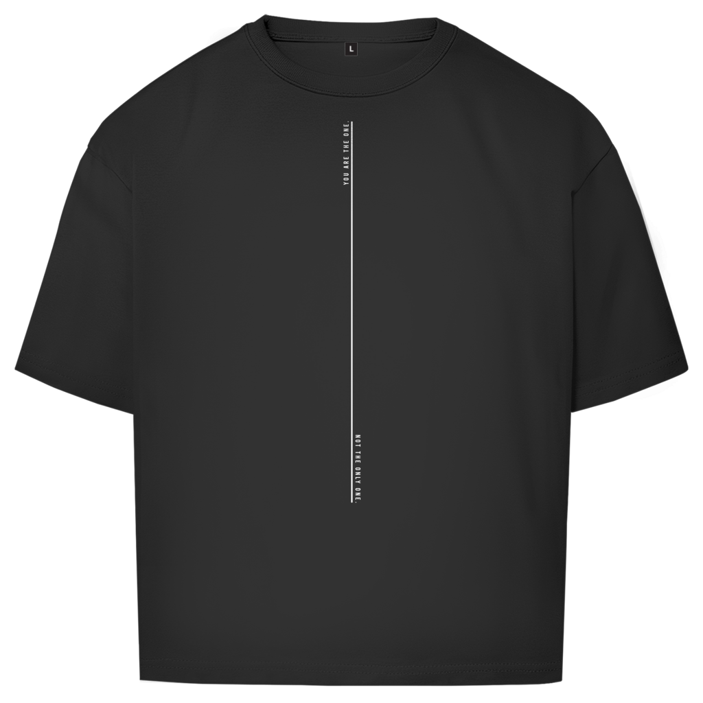 "YOU ARE THE ONE III" - Oversize T-Shirt