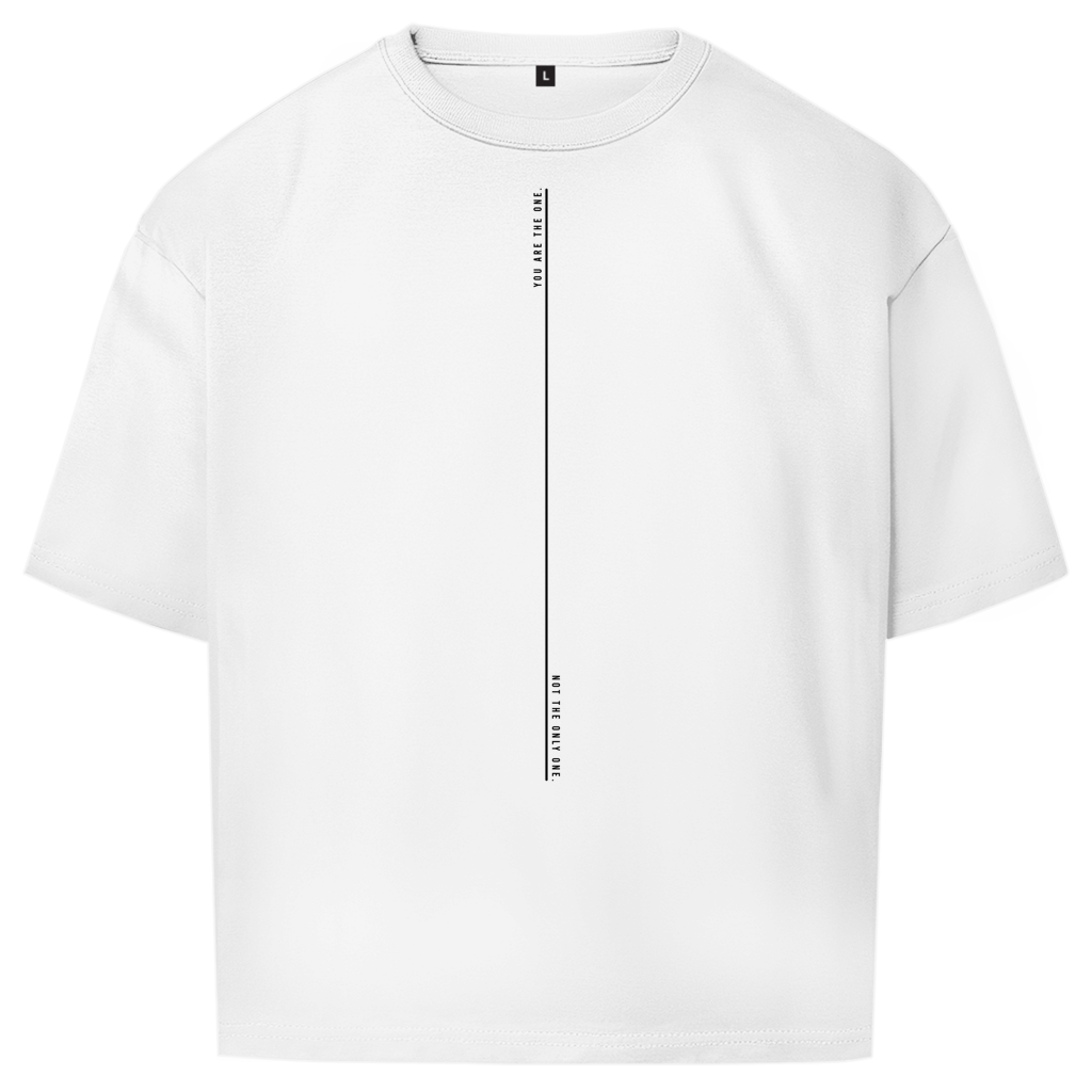 "YOU ARE THE ONE III" - Oversize T-Shirt