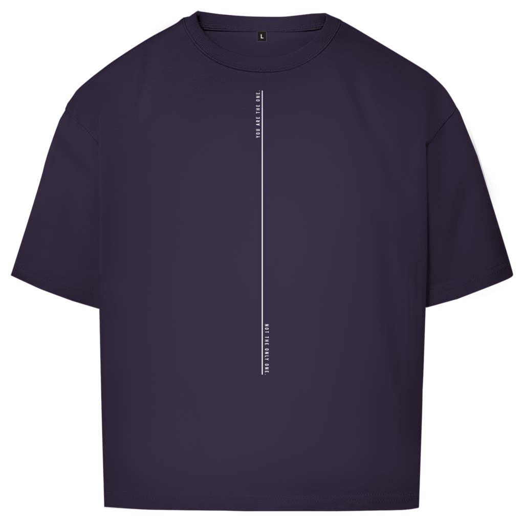 "YOU ARE THE ONE III" - Oversize T-Shirt