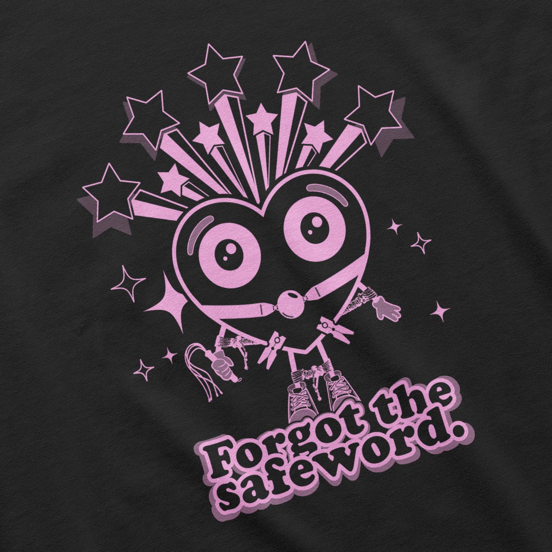 "FORGOT THE SAFE WORD" - Oversize T-Shirt