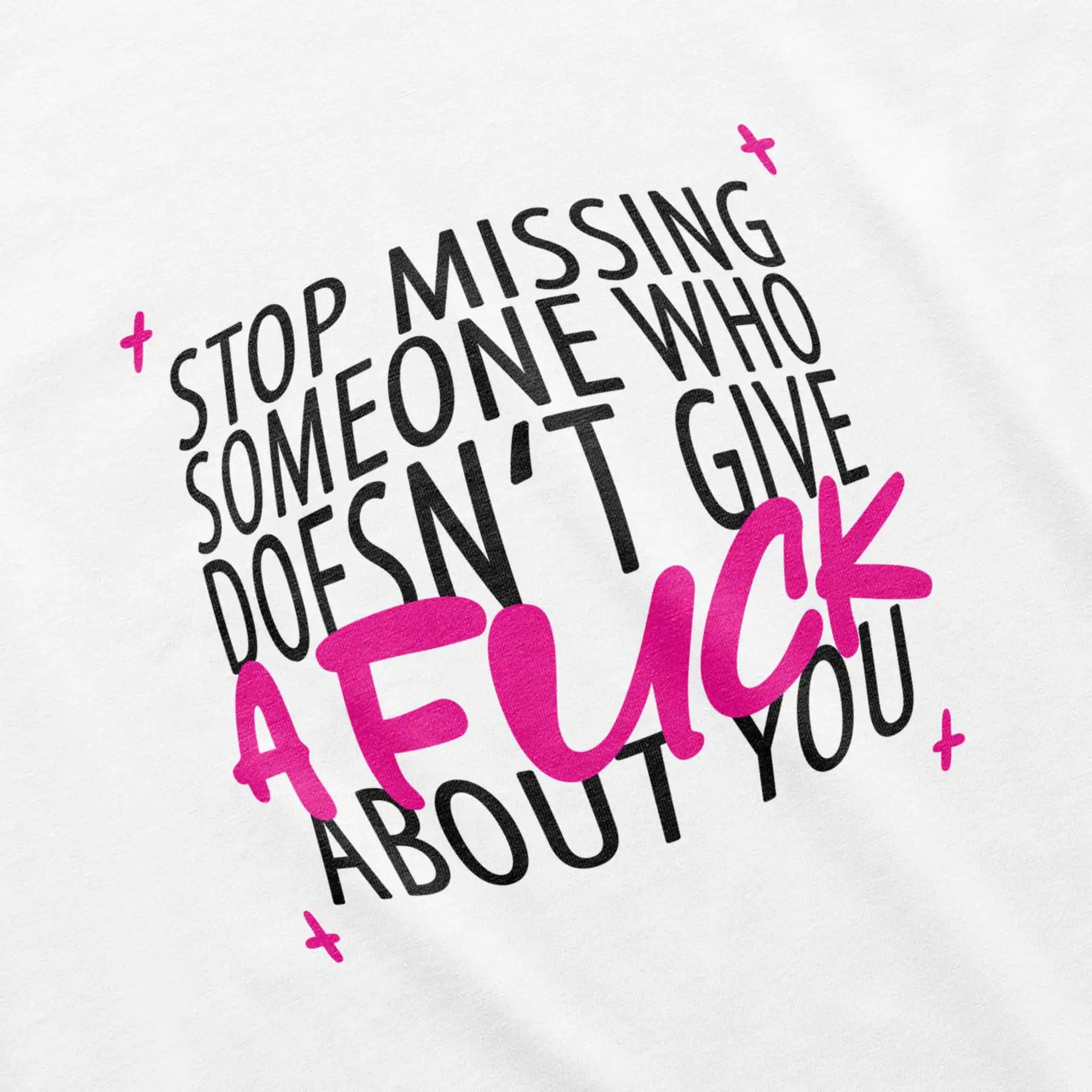 "STOP MISSING" - Oversize T-Shirt